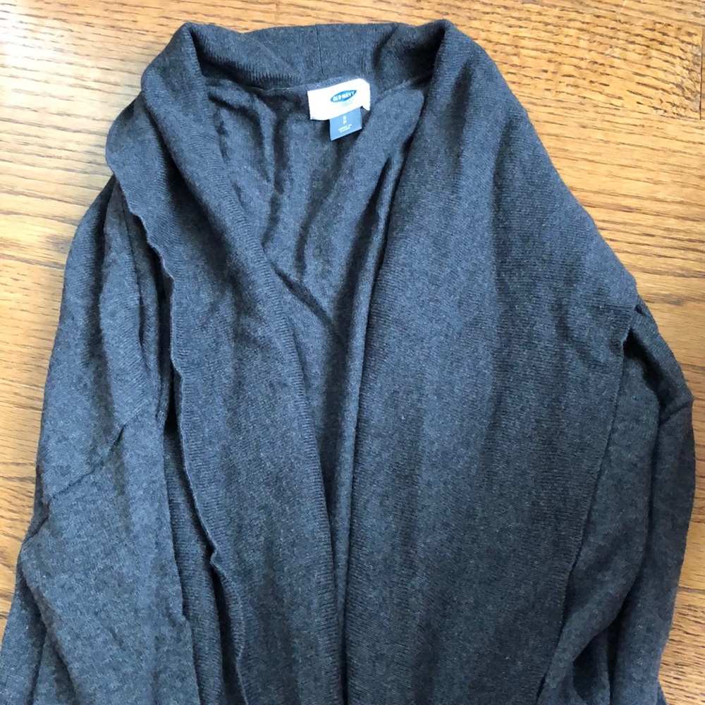Grey cardigan
